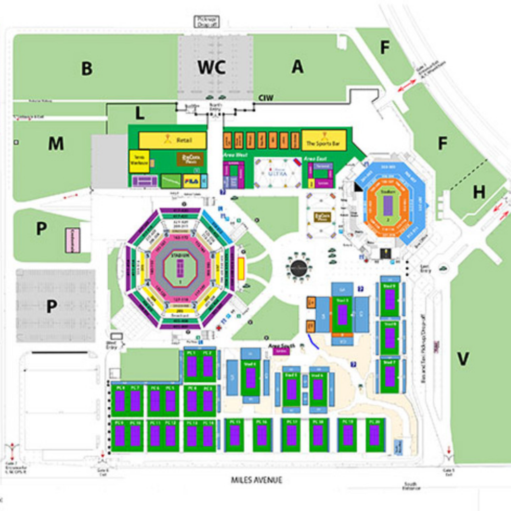 BNP Paribas Open LOT B Parking Pass